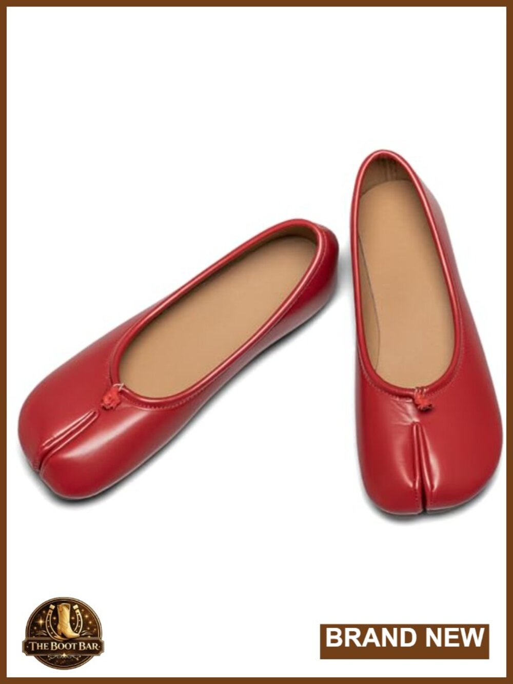 Tabi Shoes Women Wide Width Split Toe Flat Low Heel Ballet Flats Japanese Tabis